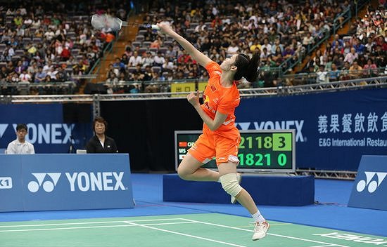 [李雪芮在比賽中]