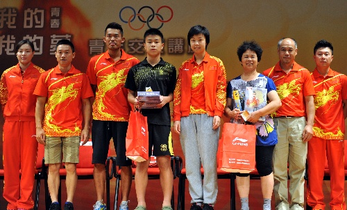 羽毛球奧運冠軍林丹在澳門