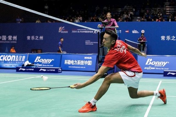 羽球大師賽林丹2-0中華台北選手 輕松入圍8強