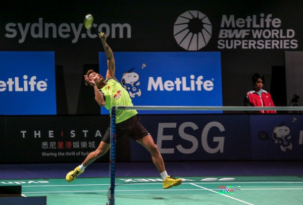澳羽球賽-林丹順利進8強 蔡赟新組合救賽點晉級