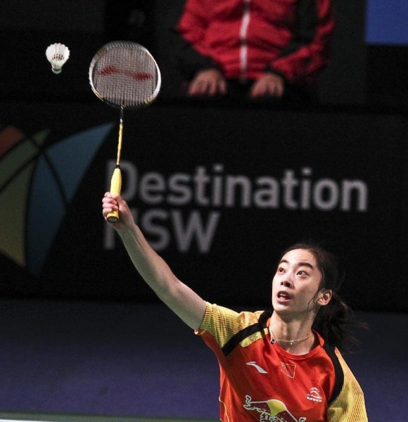 澳羽球賽-王適娴和韓利攜手進入女單八強