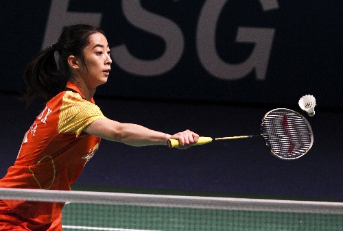 澳羽球賽-王適娴和韓利攜手進入女單八強