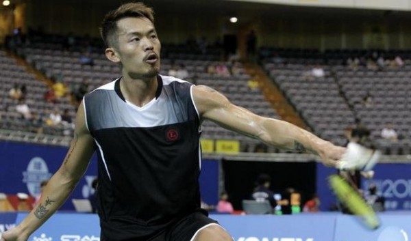 台北羽球賽林丹一天雙賽 輕松連勝晉級八強