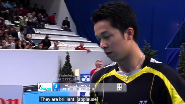 Taufik Hidayat VS 彼得·蓋德 Peter Gade