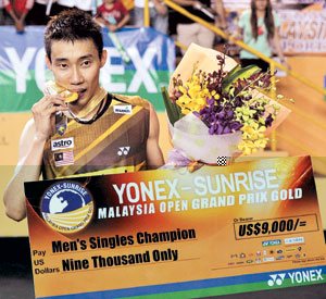 2012年大馬羽球賽-李宗偉男單4連冠