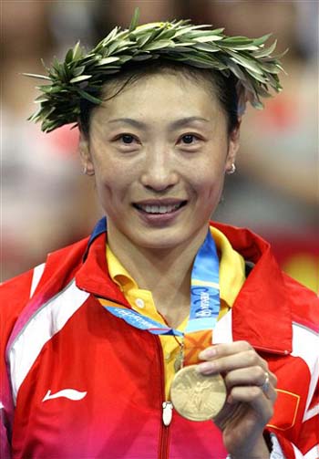 奧運金牌羽毛球冠軍張甯