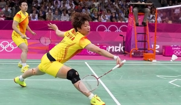 羽毛球女雙選手