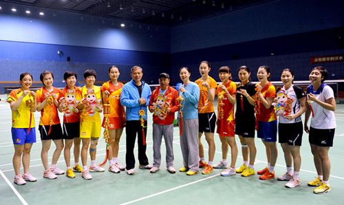 羽毛球国家队送新春祝福