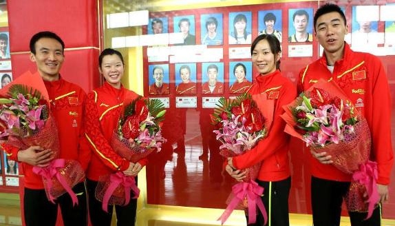 國羽世界冠軍登榜儀式